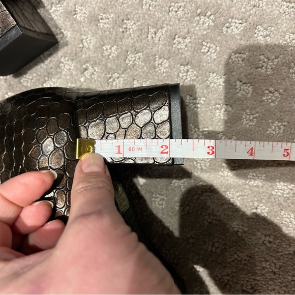 BN/Ron White chocolate brown suede/leather ankle bootssz41 - Picture 9 of 9